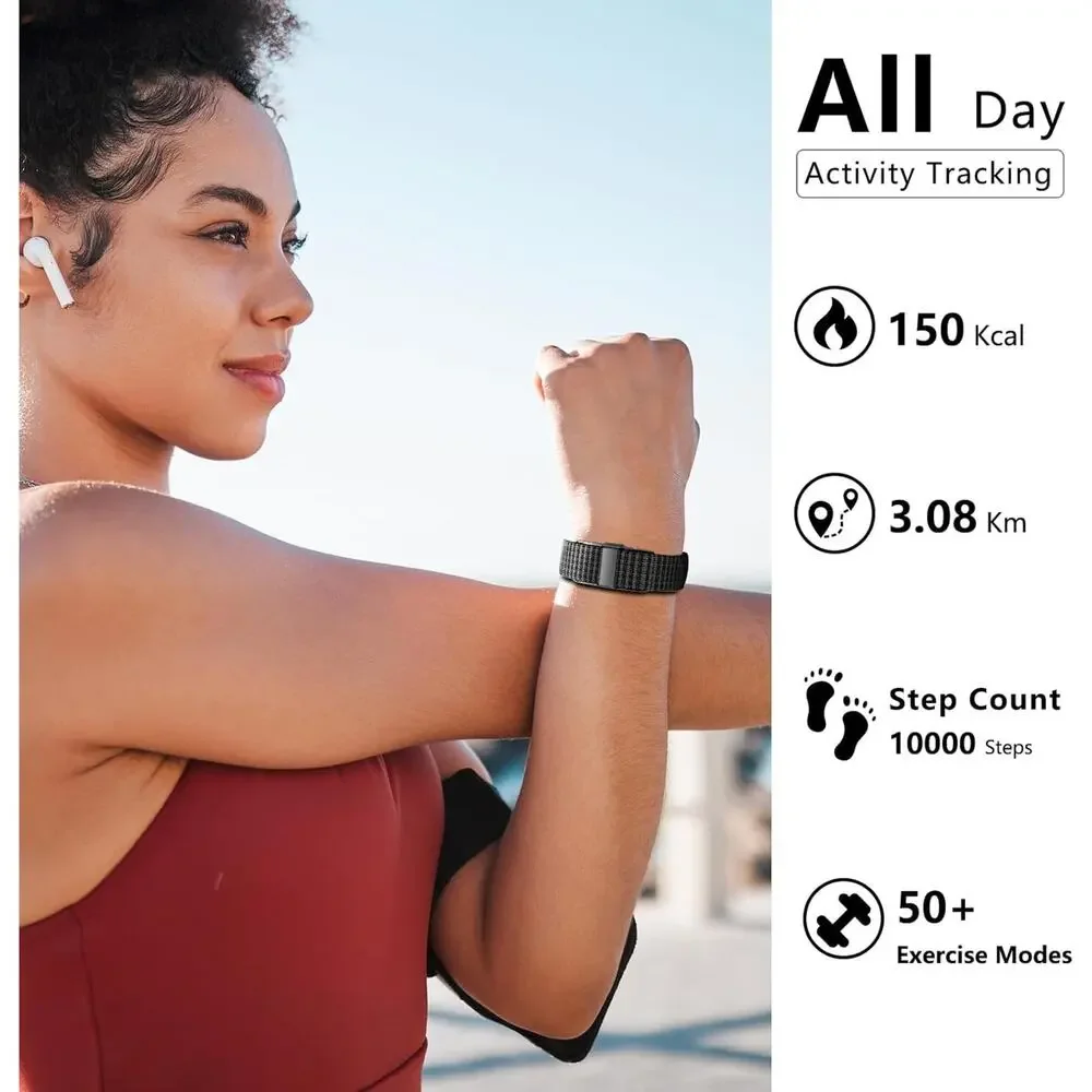 Brand New IAMJOY Smart Health Wristband, Activity & Fitness Tracker Black Sale!